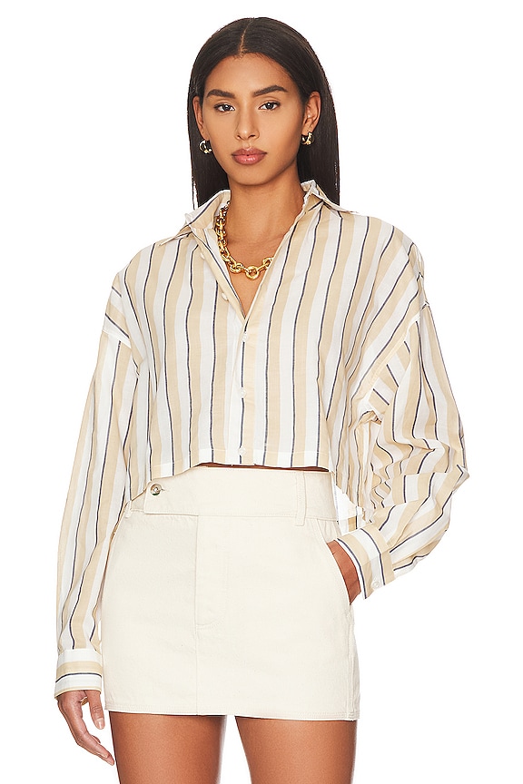 view 1 of 4 Thomas Shirt in Black & Cream