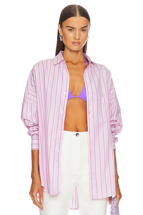 view 2 of 5 CHEMISE GEORGIA in Pink & Purple