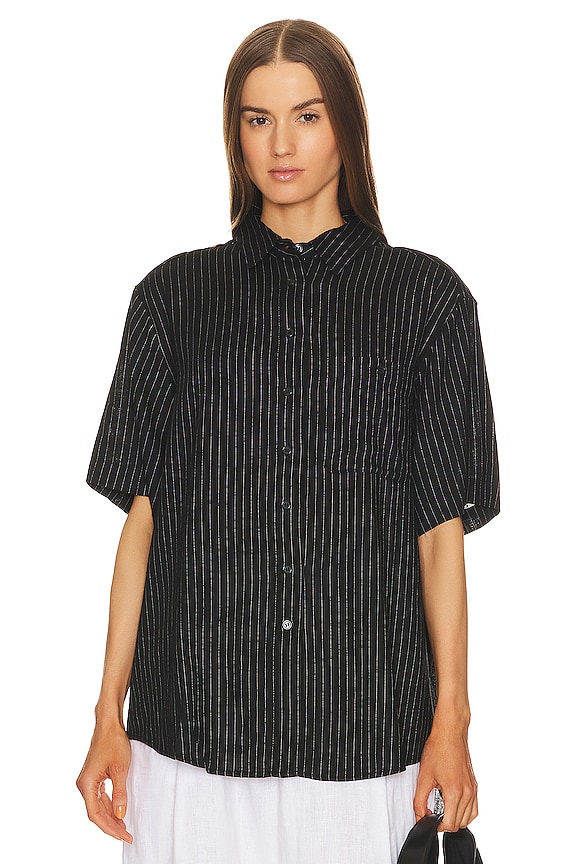 view 2 of 6 Genevieve Shirt in Black