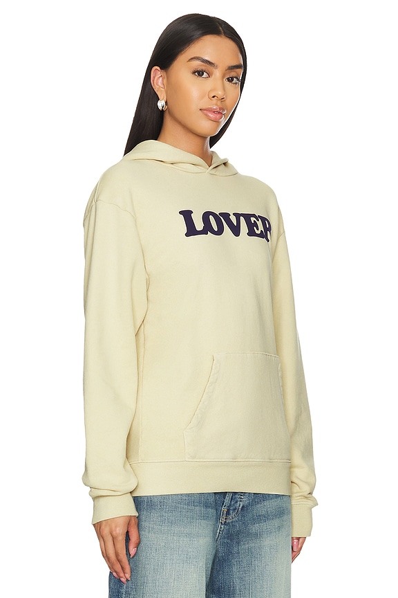 view 2 of 4 Lover Logo Hoodie in Light Khaki