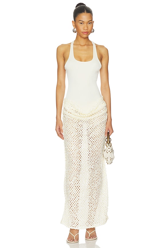 view 1 of 4 VESTIDO ARIEL MAXI in Shell