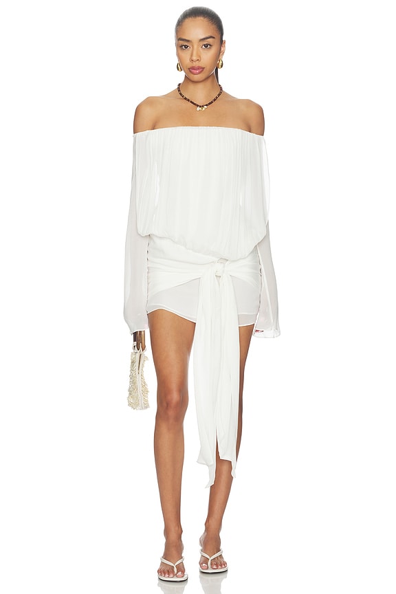 view 1 of 3 Bernie Mini Dress in White