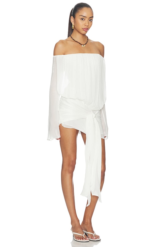 view 2 of 3 Bernie Mini Dress in White