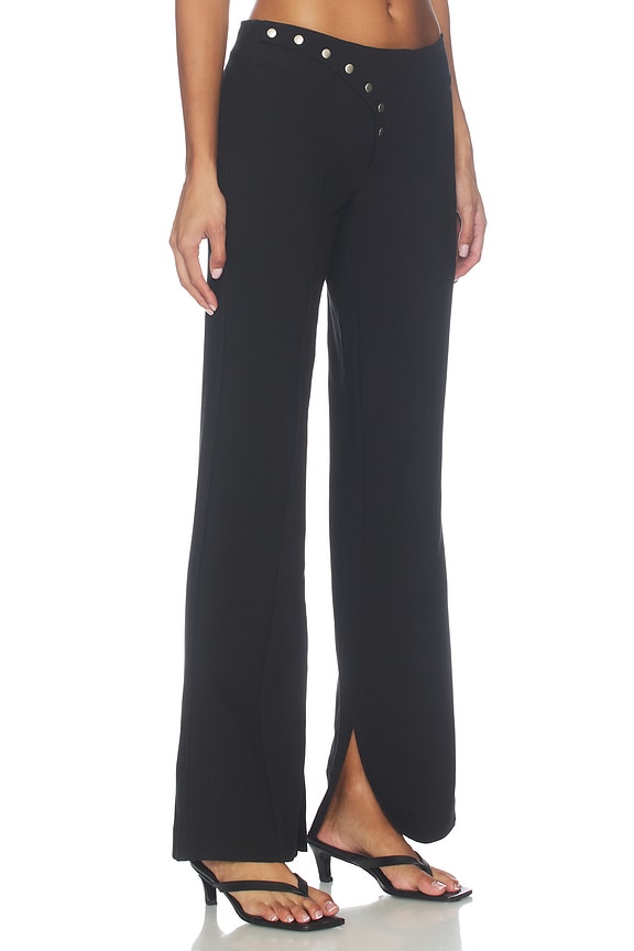 view 2 of 6 Braxton Saddle Pant in Black