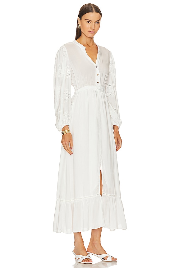 view 2 of 3 ДЛИННОЕ ПЛАТЬЕ CARLOTTA in White