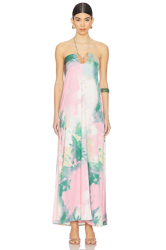 view 2 of 4 Mar Long Dress in Art Attack