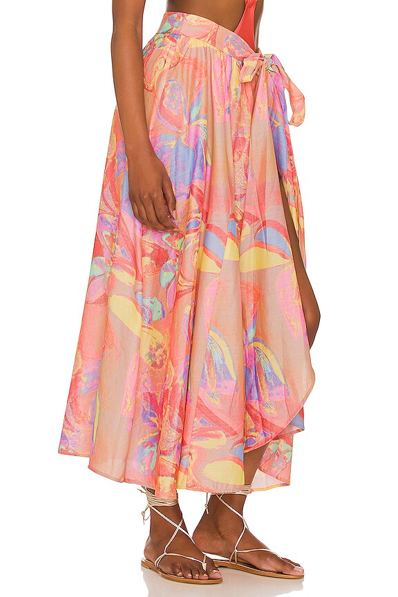 view 2 of 4 TUNIQUE DE PLAGE IVETTE in Daffodil