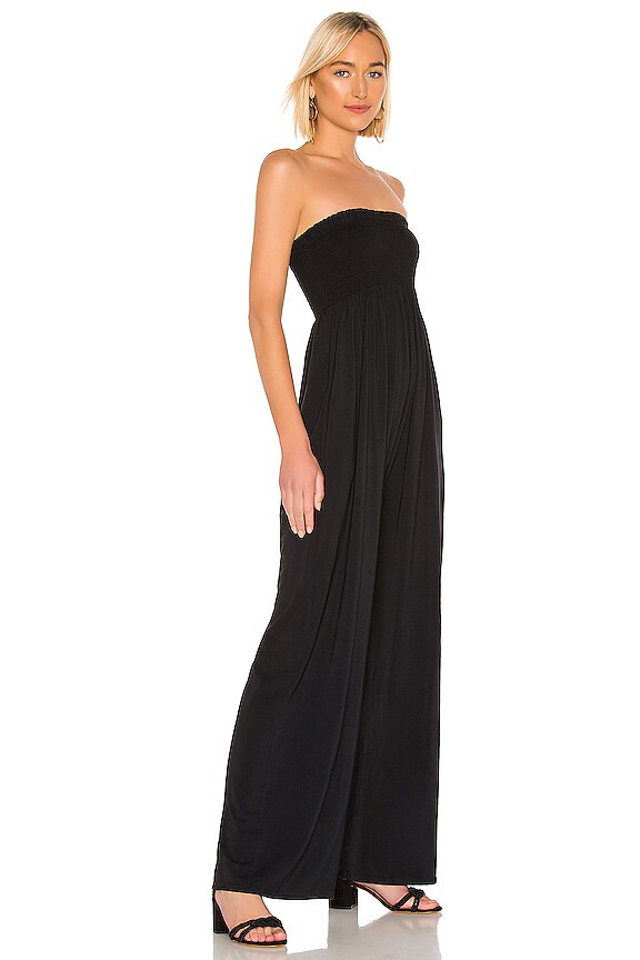 view 2 of 3 COMBINAISON DRAPED in Black