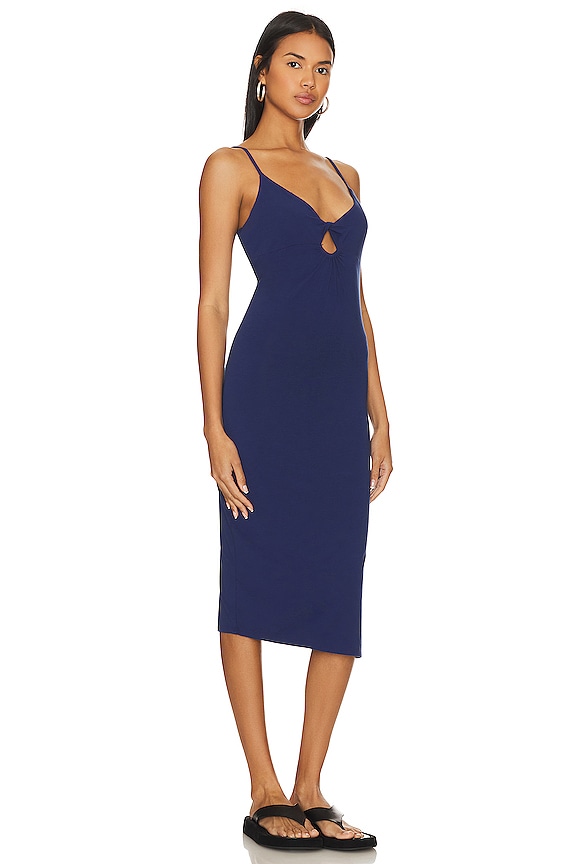 view 2 of 3 Midi Cut Out Dress in Ink