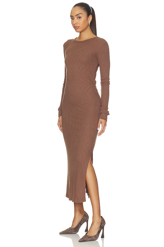 view 2 of 3 Slim Midi Dress in Mink