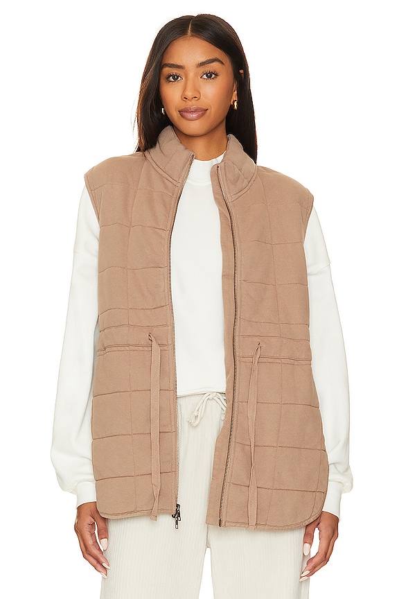 view 2 of 5 GILET in Hazelnut