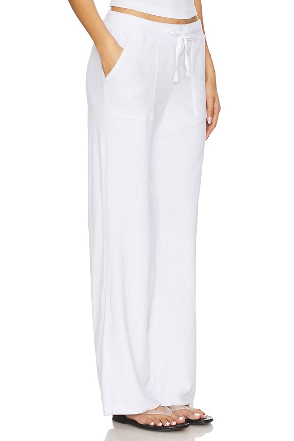 view 2 of 6 Wide Leg Pant in White