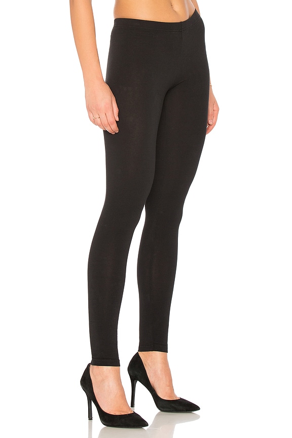 view 2 of 4 PANTALON COTON/LYCRA in Black