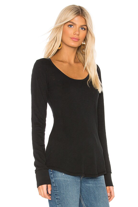 view 2 of 4 긴팔 티셔츠 in Black