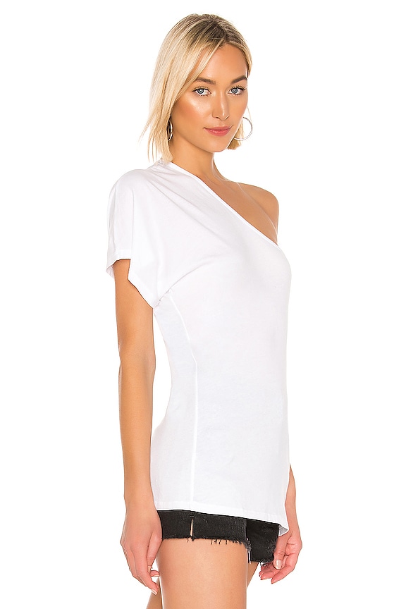 view 2 of 4 Light Weight Jersey Tee in White