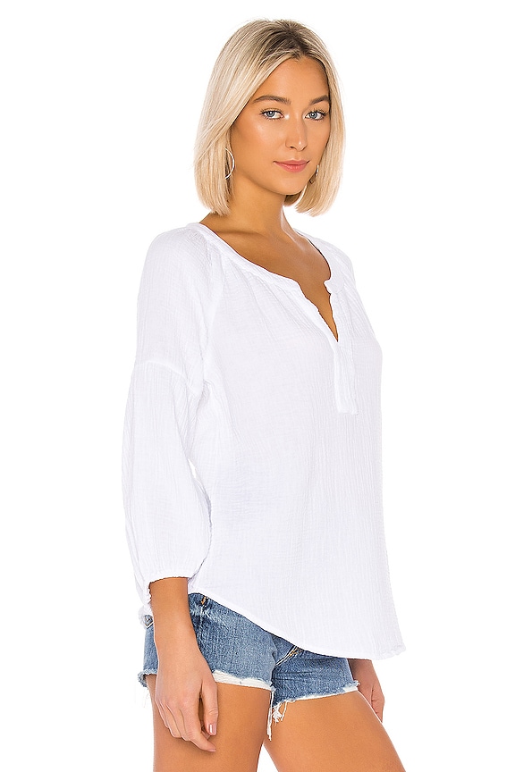 view 2 of 4 BLUSA in White