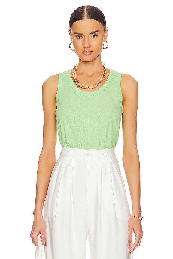 view 1 of 4 CAMISETA TIRANTES UNDONE in Matcha