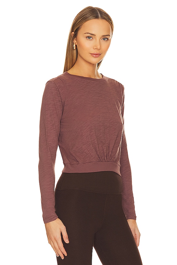 view 2 of 4 Long Sleeve Tee in Chicory