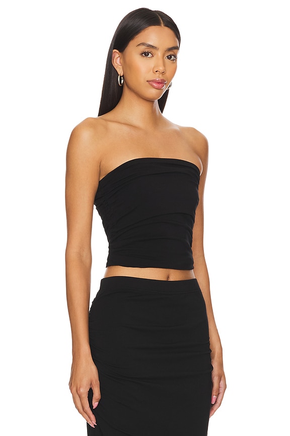 view 2 of 4 Tube Top in Black