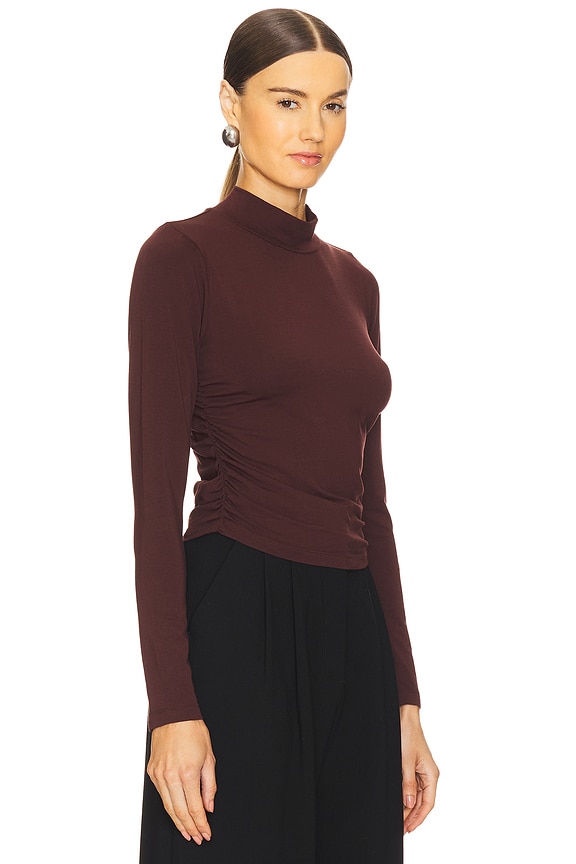 view 2 of 4 Longsleeve Top in Brown