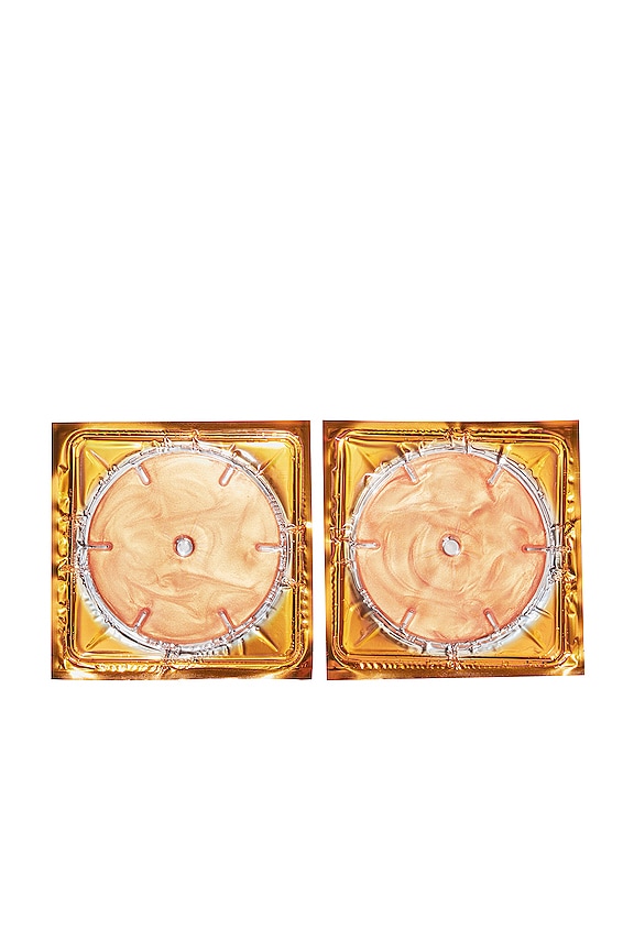 view 2 of 2 MASCARILLAS BREAST MASKS in Gold