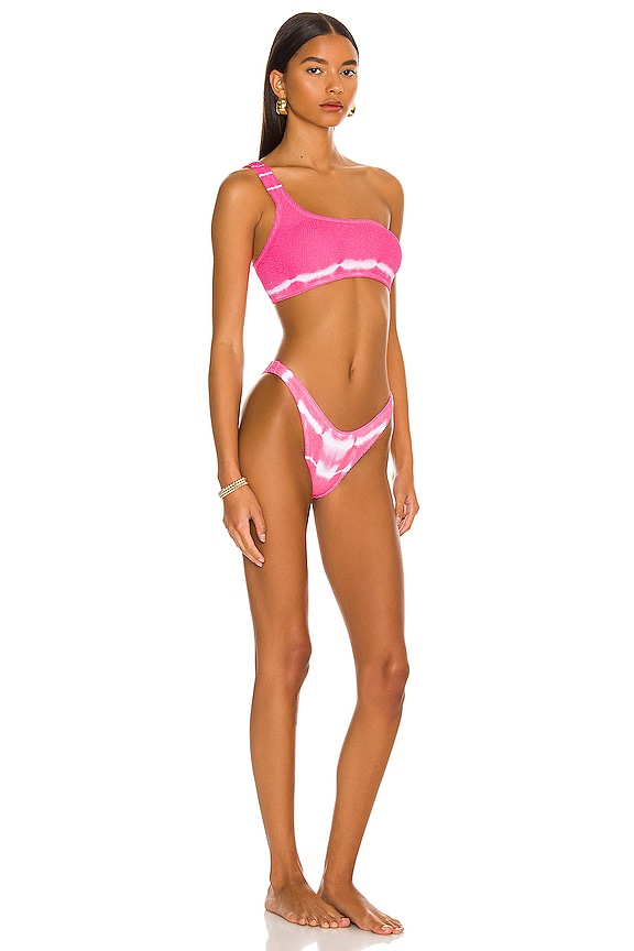 view 2 of 4 Samira Bikini Set in Bubblegum Pink Tie Dye
