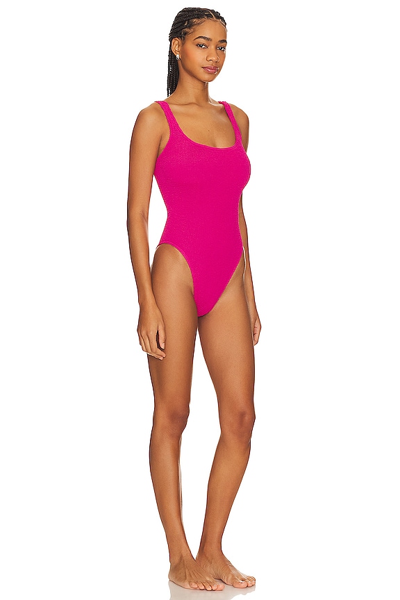view 2 of 3 MAILLOT DE BAIN 1 PIÈCE MADISON in Raspberry Recycled