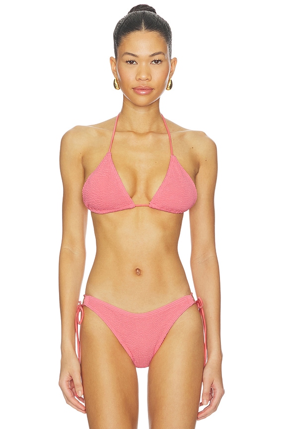 view 1 of 4 TOP BIKINI INGRID in Coral Pink Recycled