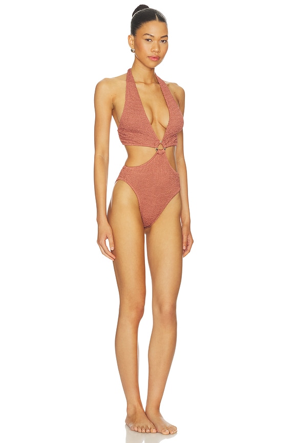 view 2 of 4 Celeste One Piece Bound in Fawn Shimmer