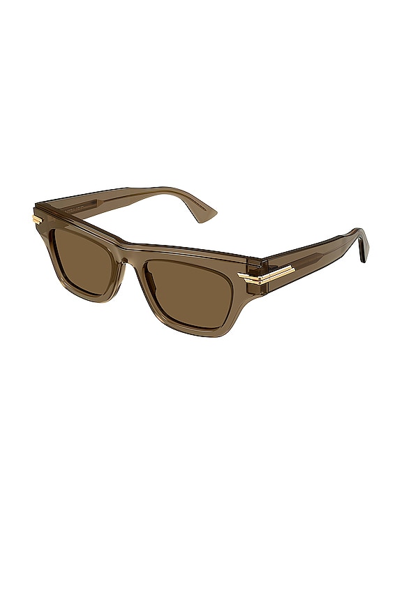 view 2 of 2 サングラス in Shiny Transparent Brown