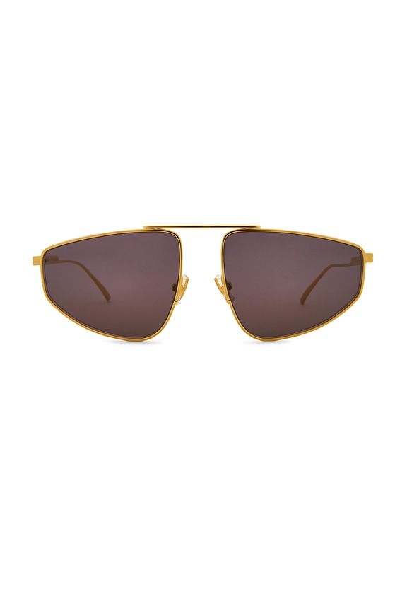 view 1 of 3 GAFAS DE SOL in Gold & Grey