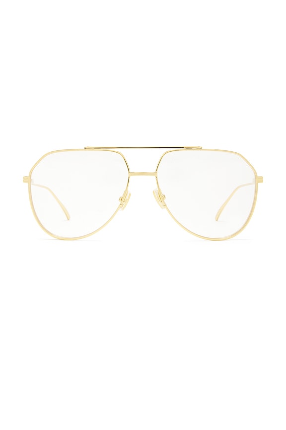 view 1 of 3 LUNETTES in Gold & Transparent