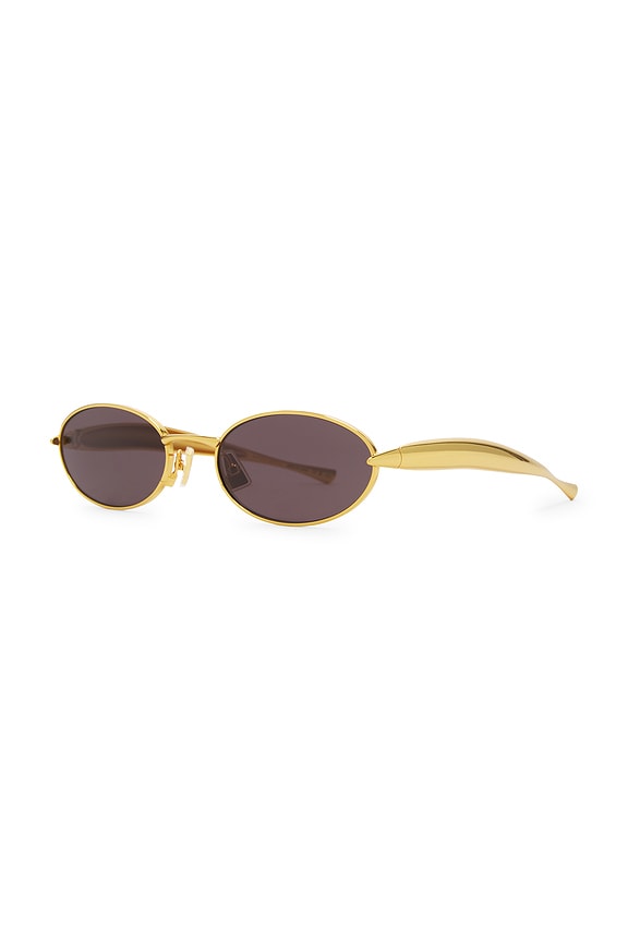 view 2 of 3 Sardine Sunglasses in Gold & Grey