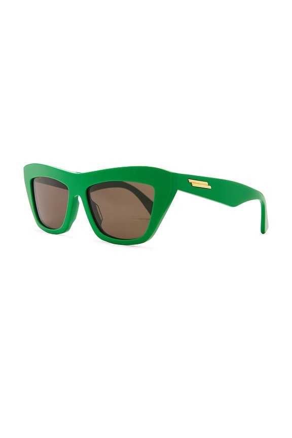 view 2 of 3 Classic Ribbon Sunglasses in Green