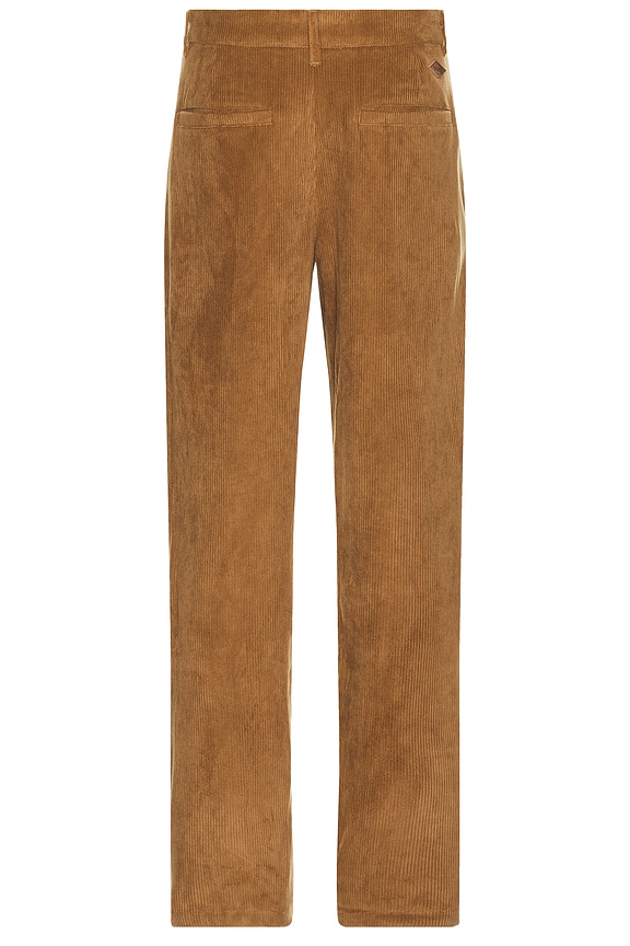 view 2 of 5 Wide Leg Cord Trouser in Pecan Brown