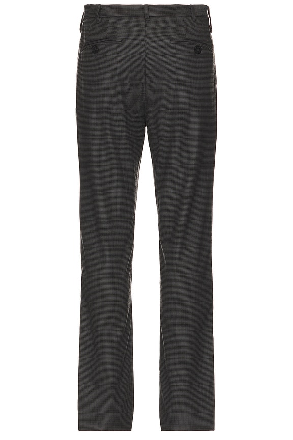 view 2 of 5 Dogtooth Smart Trousers in Slate Grey