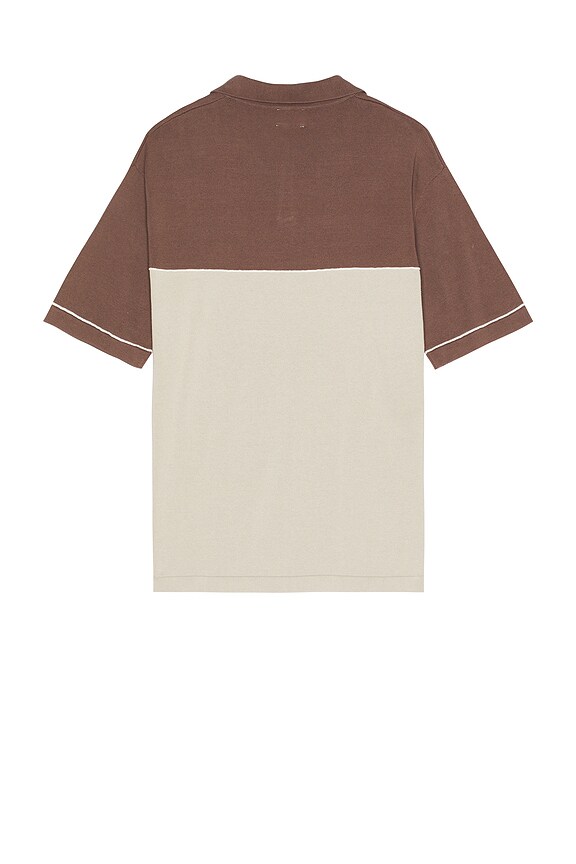 view 2 of 4 Soprana Knit Polo in Brown
