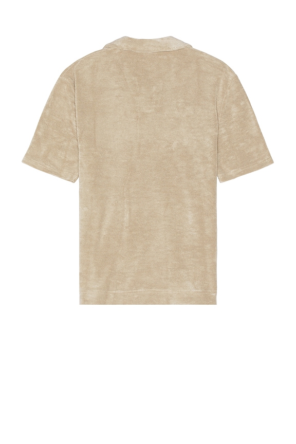 view 2 of 3 Bradley Terry Towel Polo in Tan