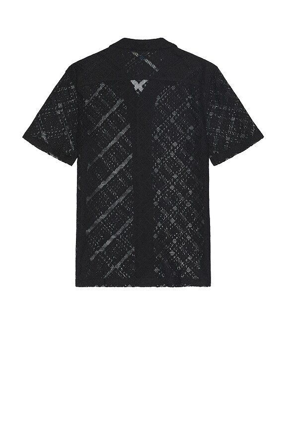 view 2 of 3 Lace Vacation Shirt in Black