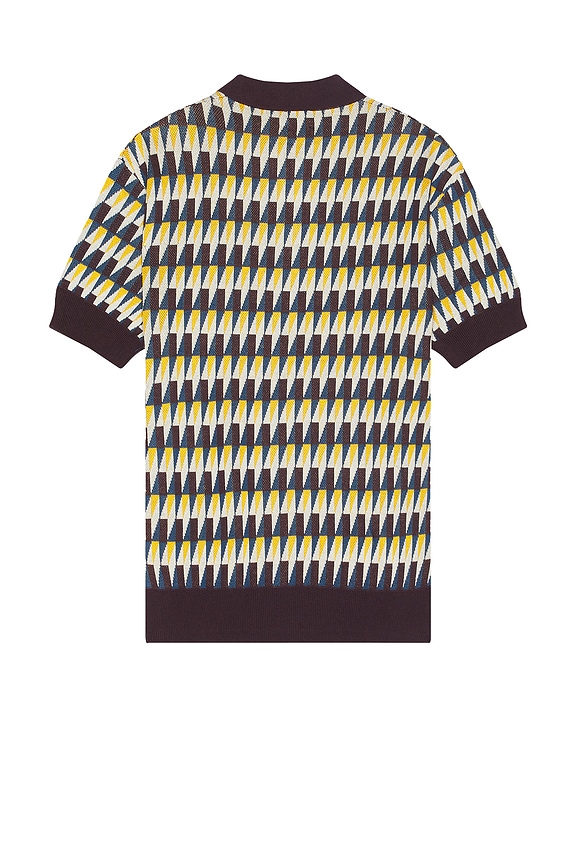 view 2 of 4 Rafael Knit Polo in Brown