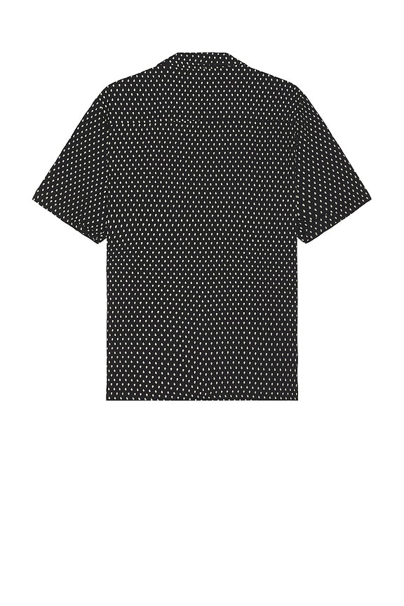 view 2 of 4 Paisley Cuban Shirt in Black