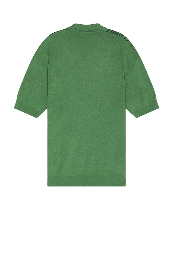 view 2 of 4 Andreas Knit Polo in Hunter Green