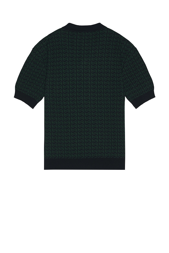 view 2 of 4 Harris Knit Polo in Navy & Forest