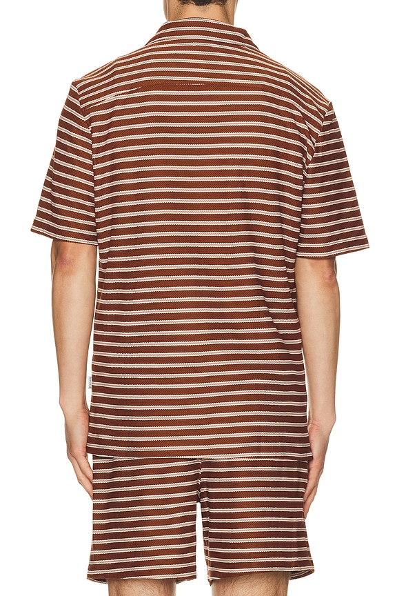 view 2 of 5 STRIPE 셔츠 in Rust