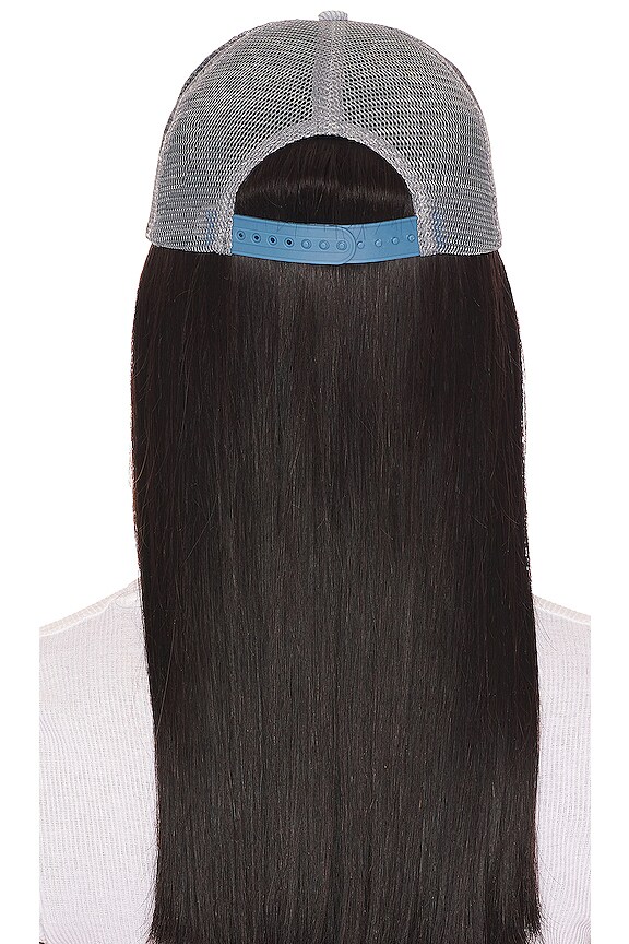 view 2 of 3 Boys Lie Trucker Hat in Stone