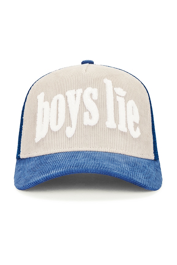 view 2 of 3 Don't Text Them Back Trucker Hat in Grey