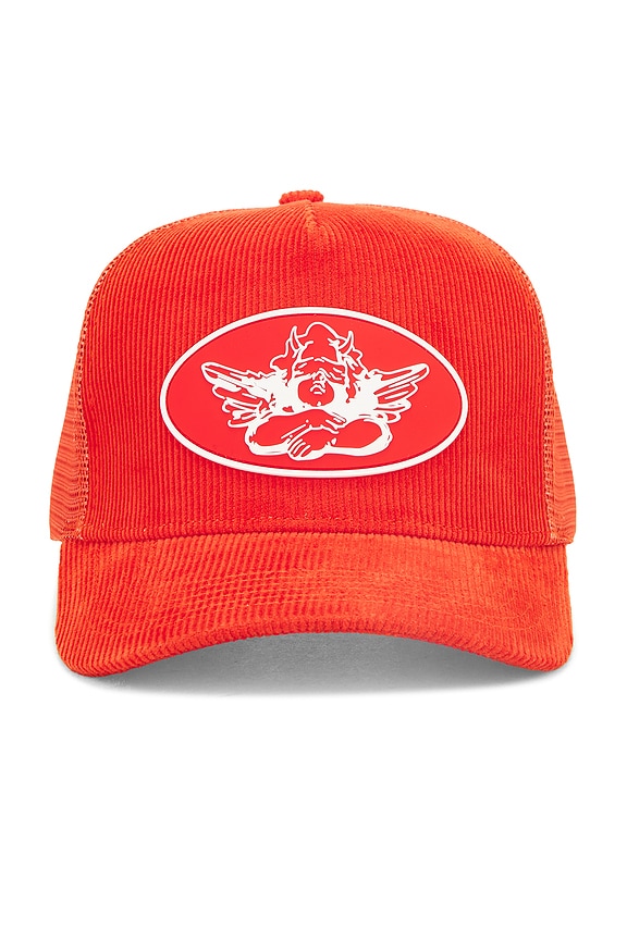 view 2 of 3 Cherry Pie Trucker Hat in Red