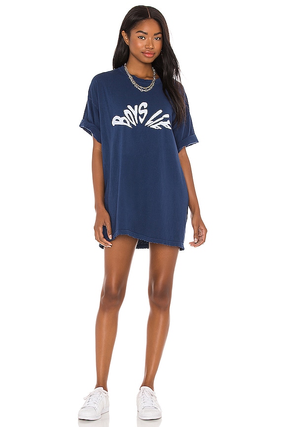 view 2 of 4 BLEED Tシャツ in Navy