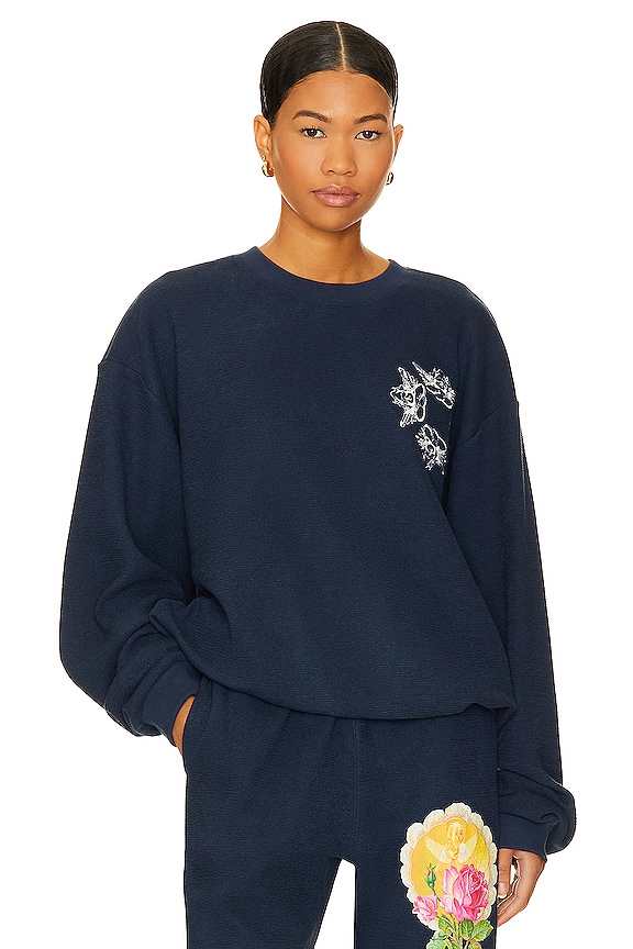 view 2 of 4 Room To Grow Crewneck in Navy
