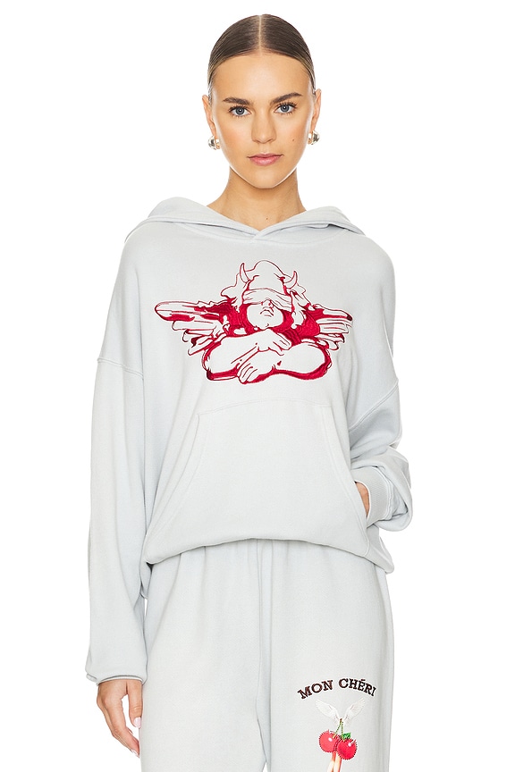 view 2 of 5 SWEAT À CAPUCHE CHERRY PICKER RACER in Grey